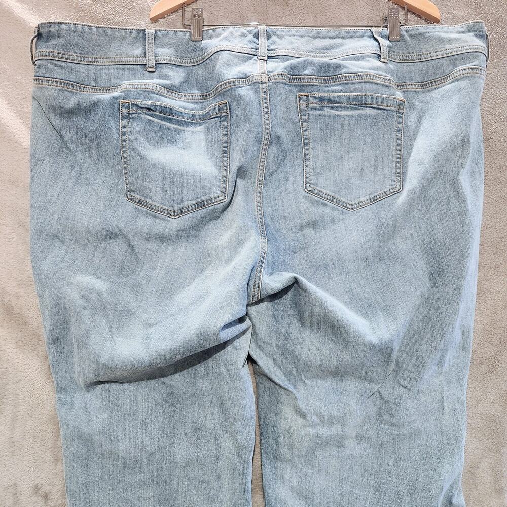 Torrid Womens Light Wash Denim Wide Leg Jeans Size 30R Minimalist Casual Basic - Picture 5 of 14